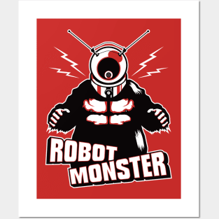 Robot Monster Posters and Art